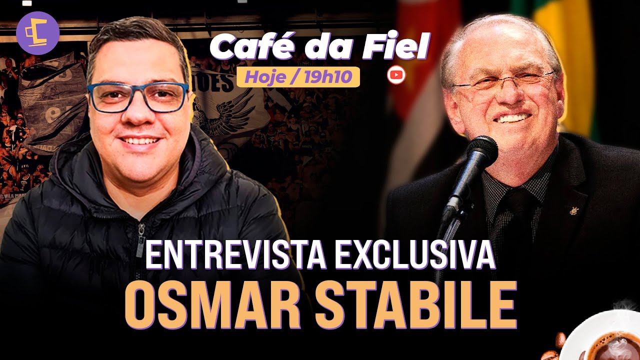 Ao vivo e Exclusivo: Samir Carvalho entrevista o presidente do Corinthians, Osmar Stabile!