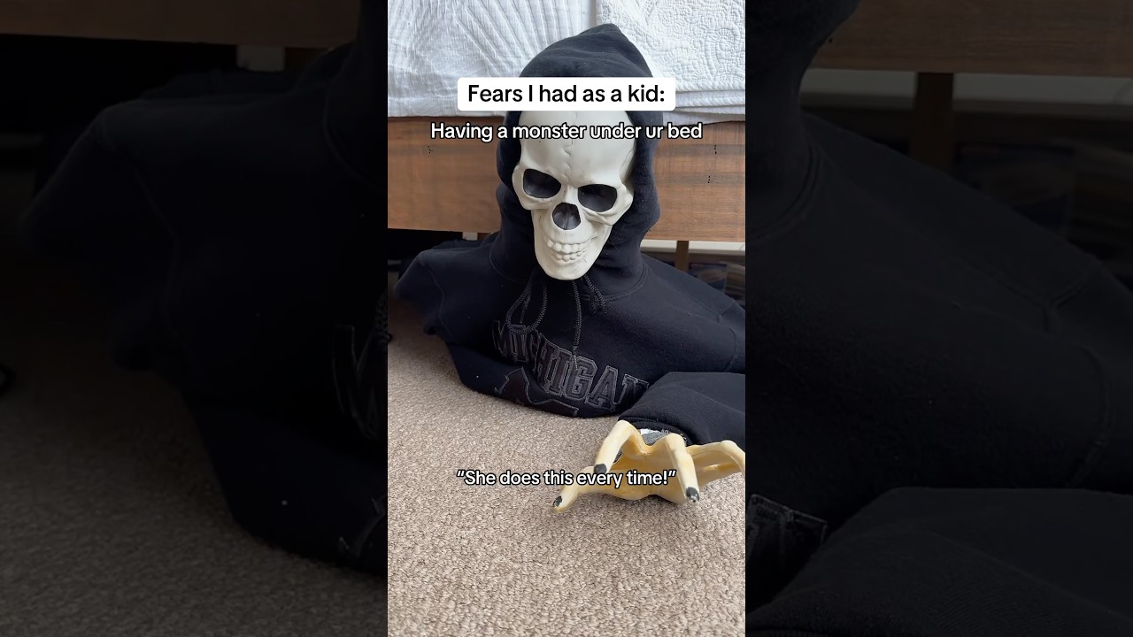 Fears I had as a kid #comedy #relatable #pov #skit