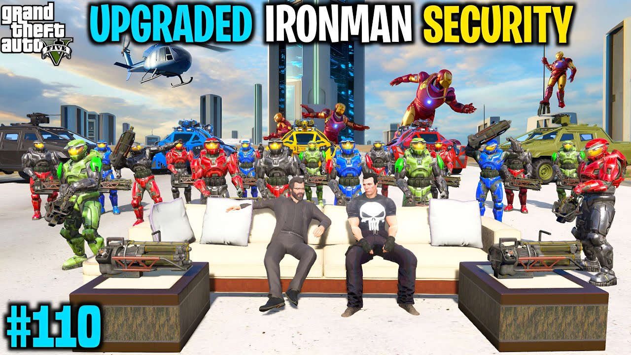 MICHAEL BUYING 500 MILLION DOLLAR UPGRADED IRONMAN SECURITY | GTA 5 GAMEPLAY #110 #gta5mafiasecret