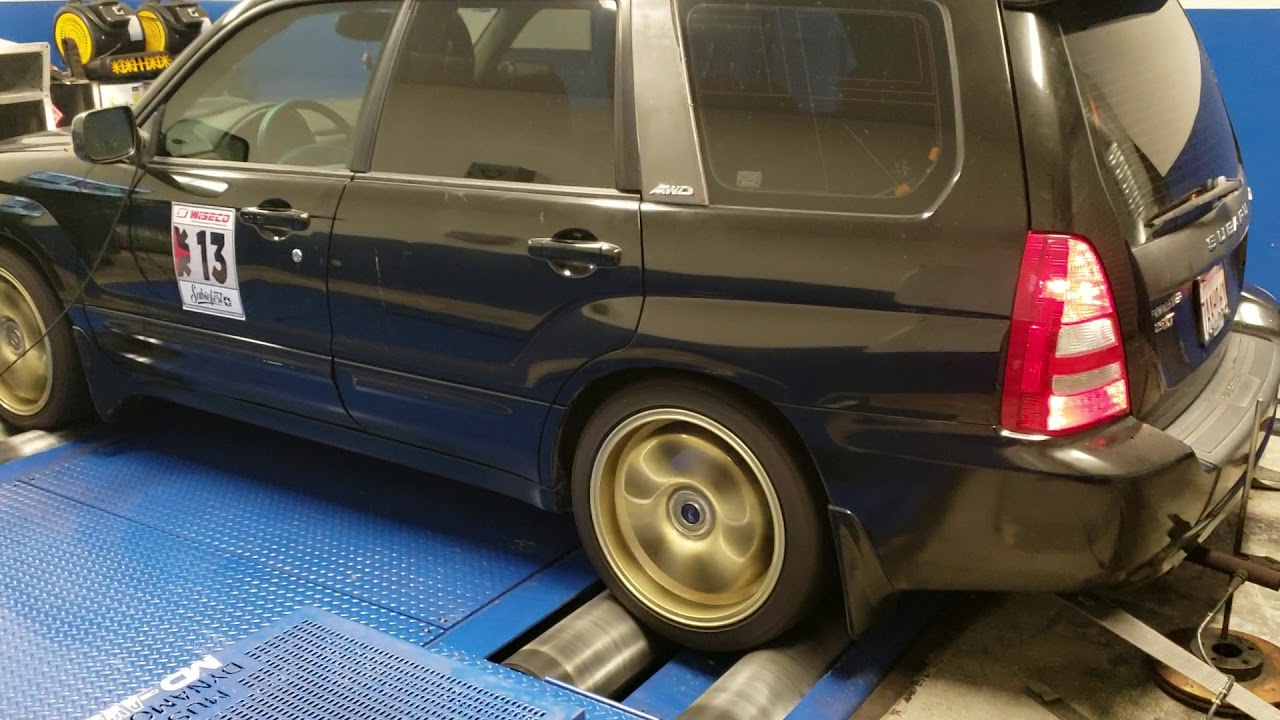 2004 Subaru Forester VF39 swap Dyno Tuning by Snail Performance