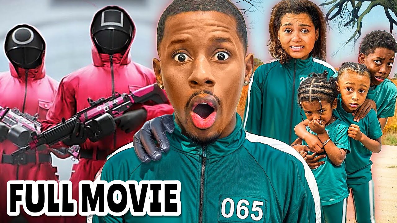Playing SQUID GAME in REAL LIFE! 😱 (FULL MOVIE)
