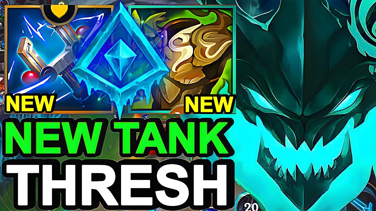 Wild Rift China Thresh Support - Sup MVP Carry Tank Thresh Build Runes - Challenger Rank Gameplay