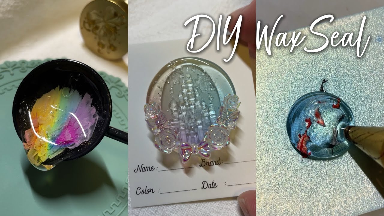【Sealing Wax Collection】Clear & Pearlescent ✨