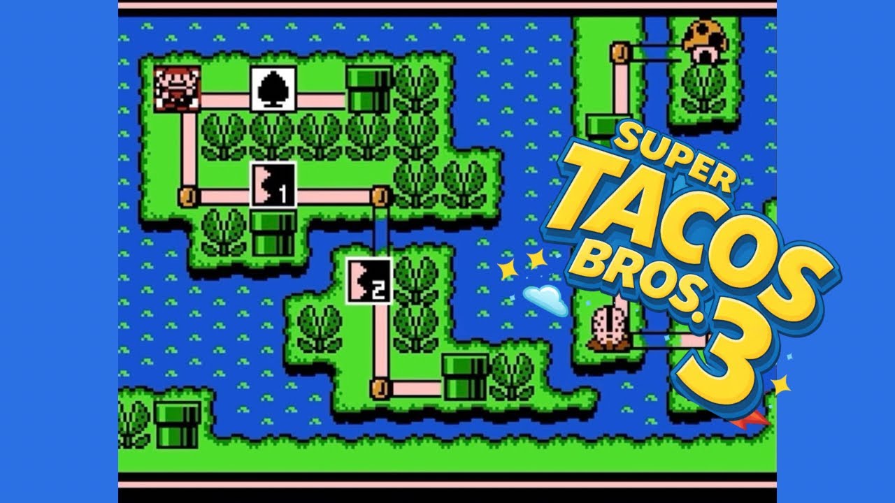 Super Tacos bros 3X15  world 7 complete #mario #letsplay #gameplay #gaming #nintendo 