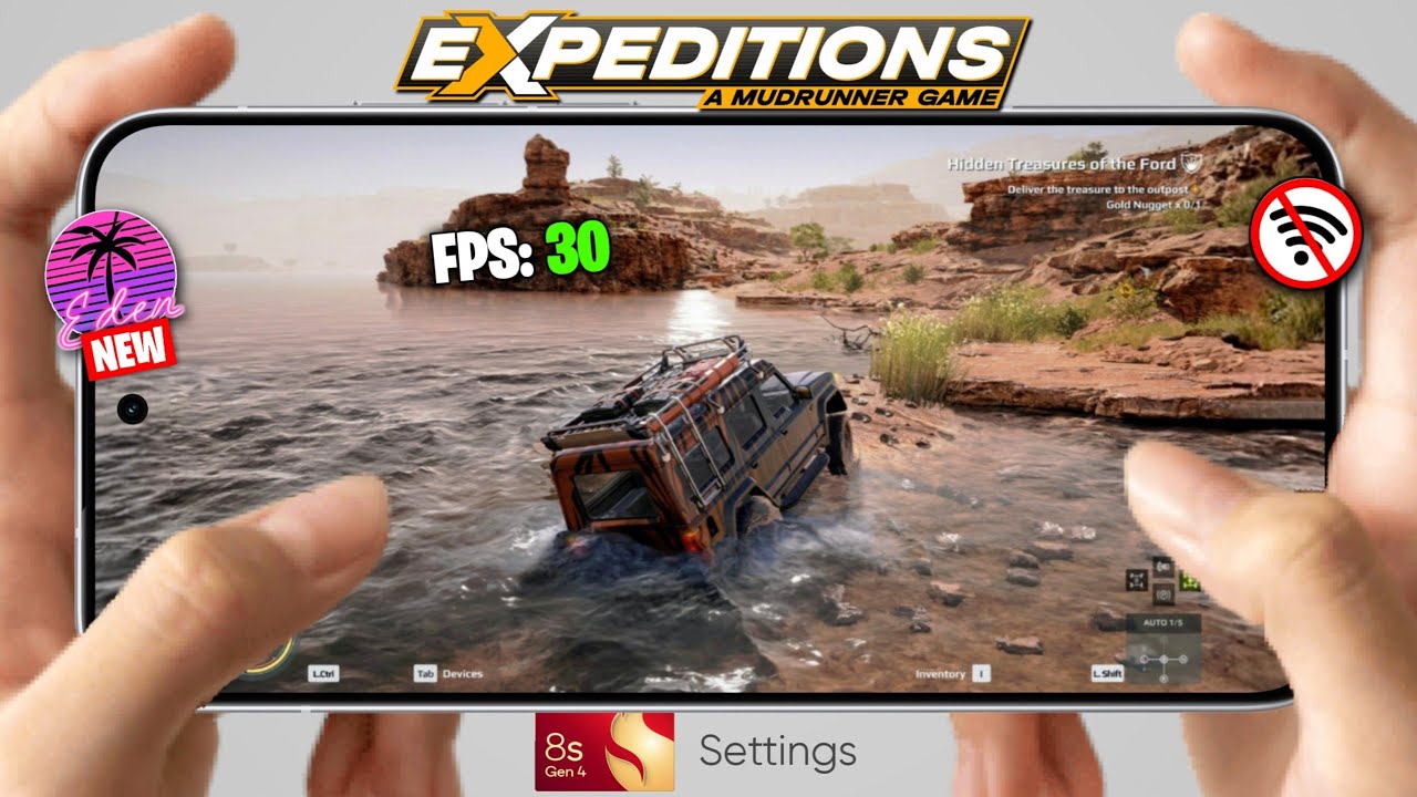 Expeditions: A MudRunner Game on Android | Eden Nightly Update | Tested on SD 8s Gen 4