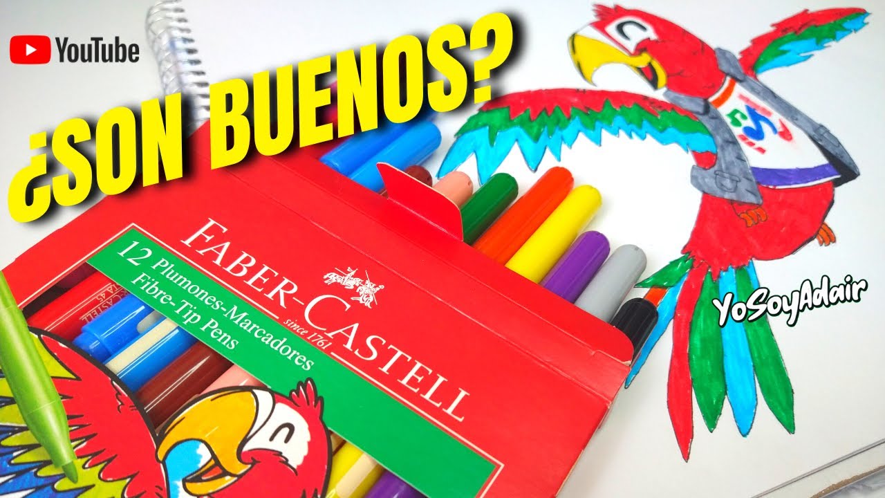 Review Plumones Faber Castell Fiesta Escolares ¿Son buenos? | YoSoyAdair