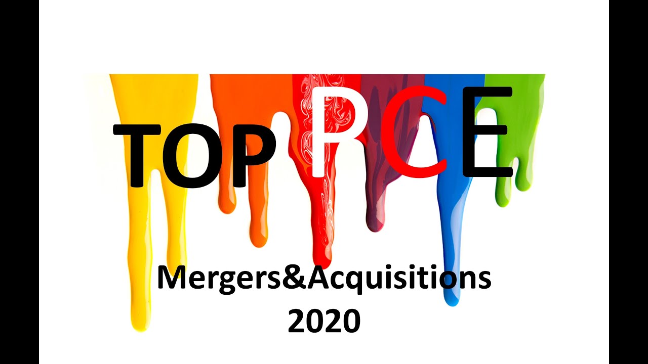 Top Mergers and Acquisitions in Paints and Coatings Industry (completed) in 2020.