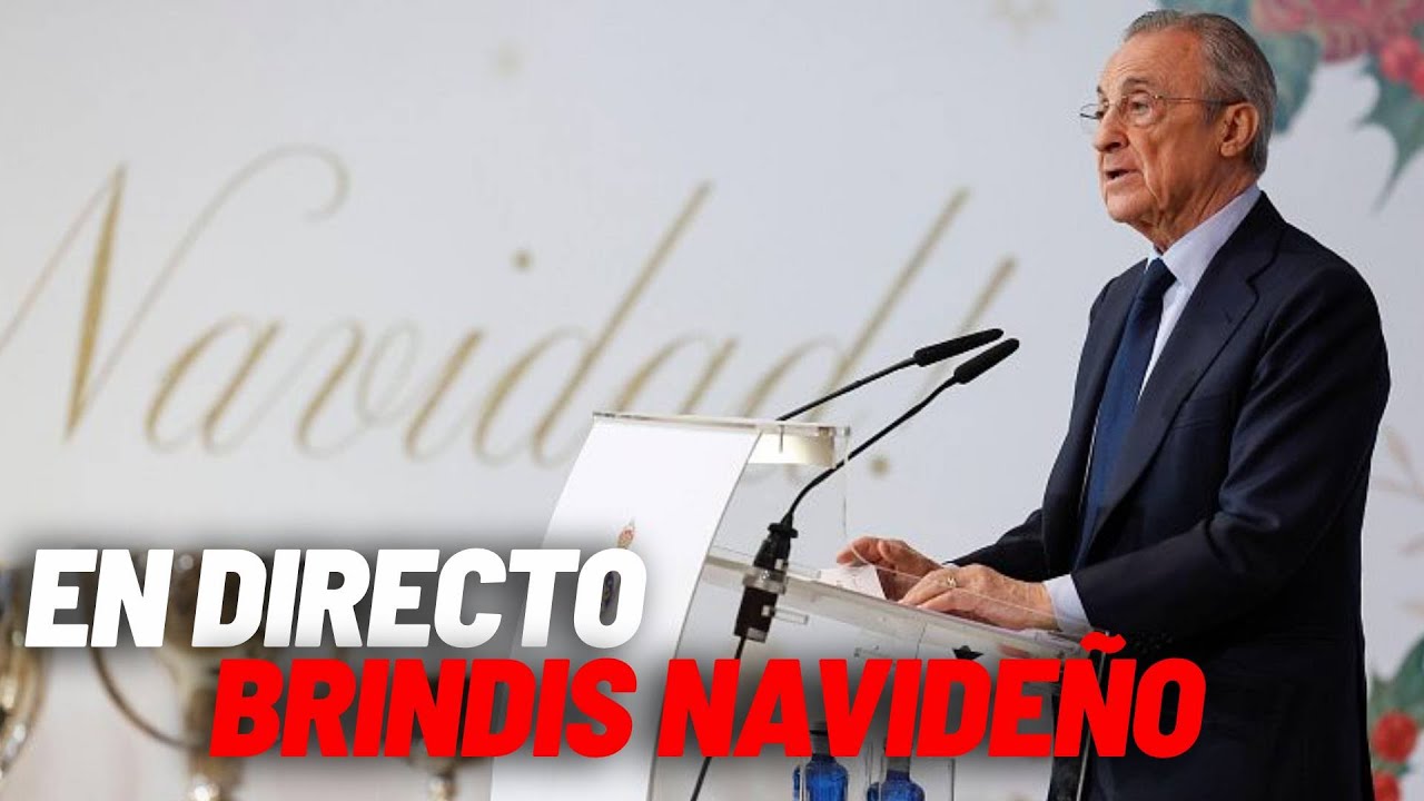 EN DIRECTO | Discurso navide&ntilde;o de Florentino P&eacute;rez, en vivo