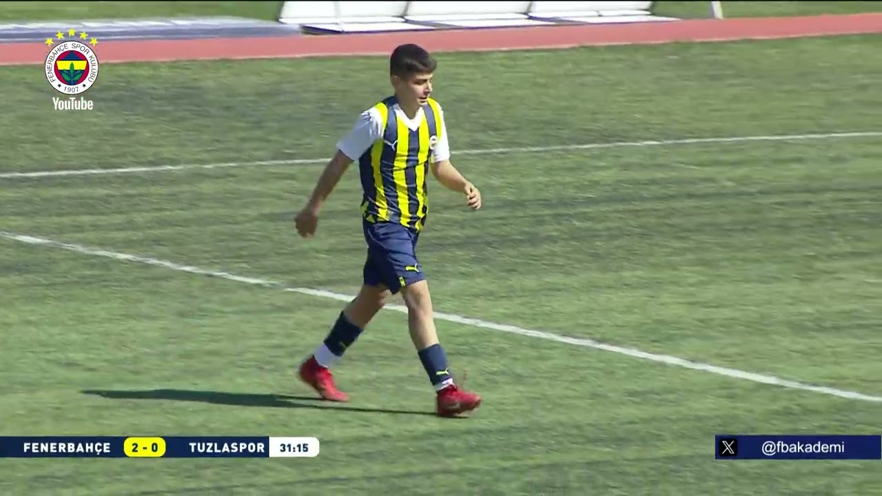 MAÇ ÖZETİ: Fenerbahçe 5-0 Tuzlaspor | U14 Ligi
