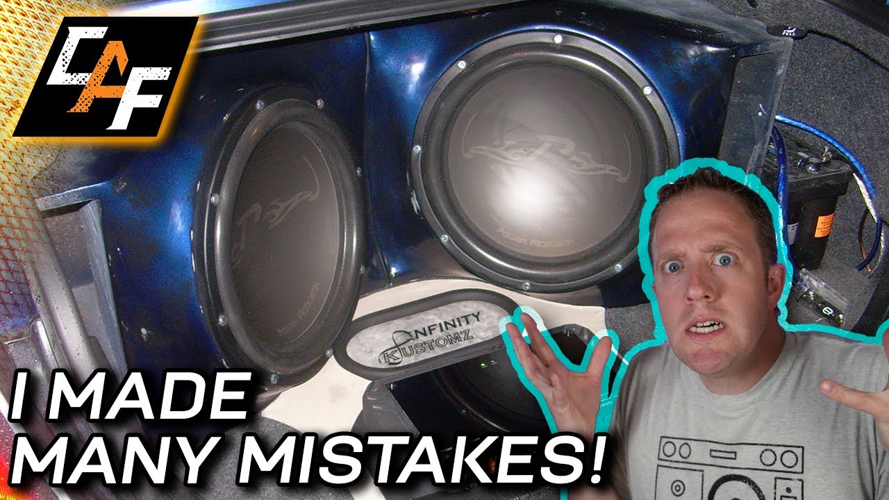 Two 15's in a fiberglass ported box! - OLD BUILD REVIEW - Mistakes to learn from!