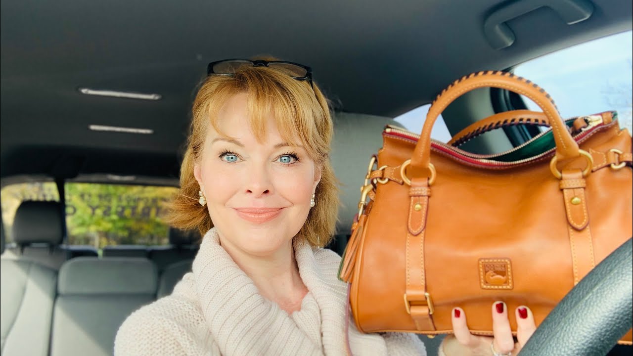 Осенняя чистка сумок / Маленькая флорентийская сумка Dooney & Bourke / Почему я люблю эту сумку ❤...