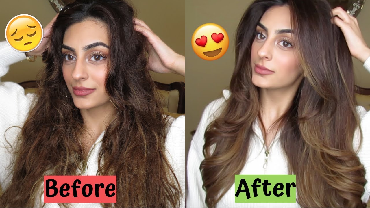 EASY SALON BLOWOUT AT HOME!