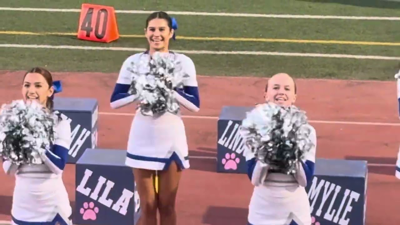 Burbank High School - Cheer! Football game 9/12/24