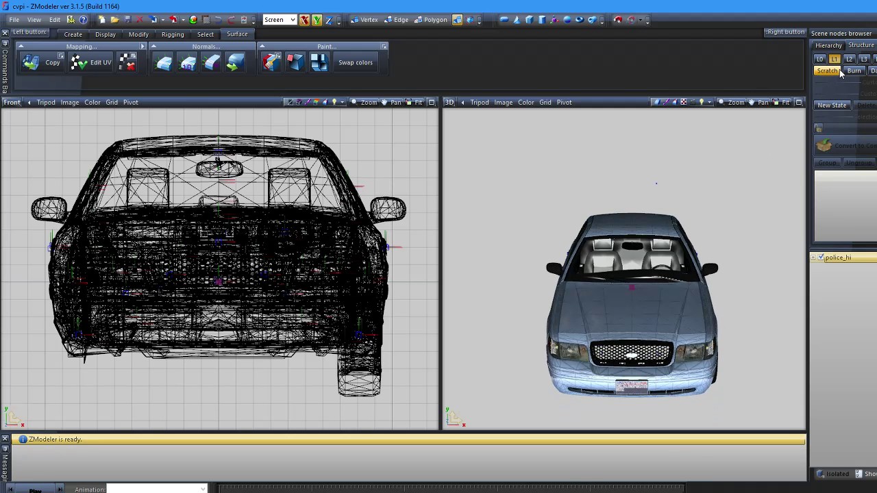 ZModeler 3 How To Make A ELS Police Vehicle | EASY FOR BEGINNERS | #1 | Setting up the mesh