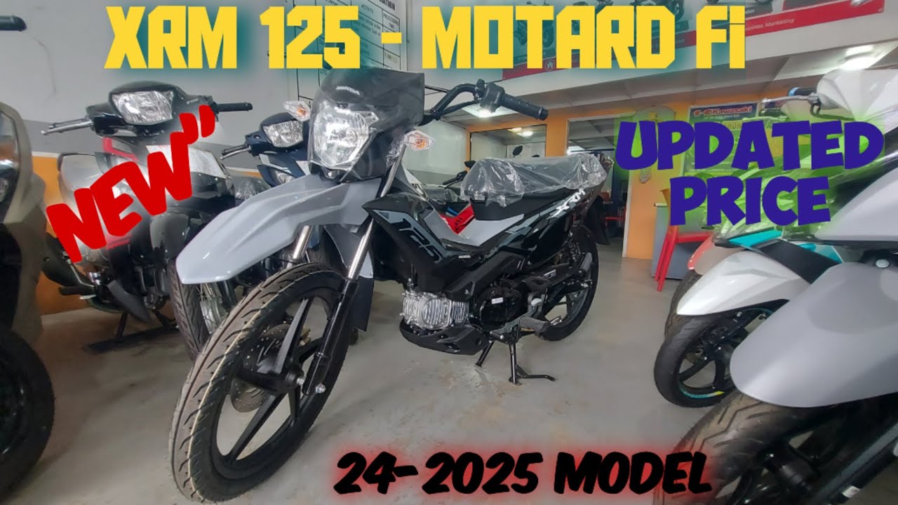 Bagong labas Honda XRM 125-Motard Fi updated price