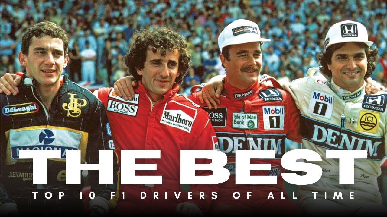 Top 10 F1 Drivers Of All Time