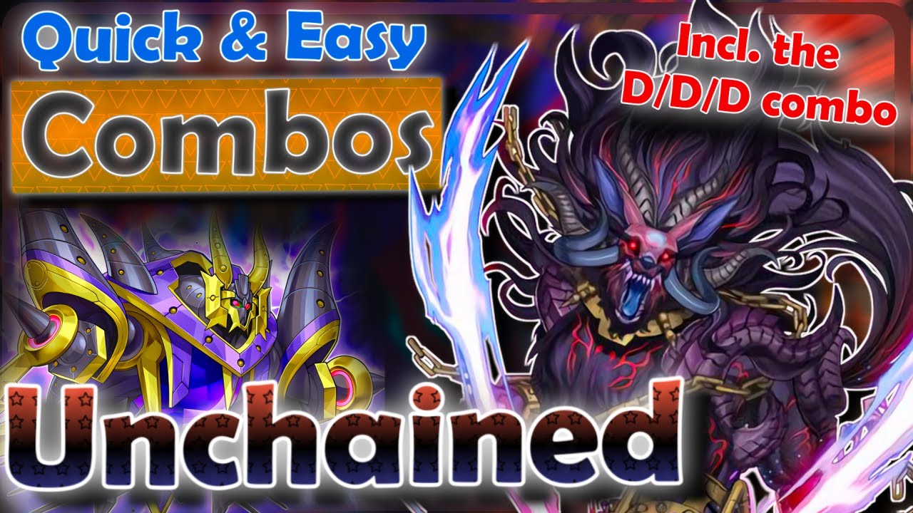 D/D/D and other ESSENTIAL UNCHAINED combos! | YuGiOh! Master Duel
