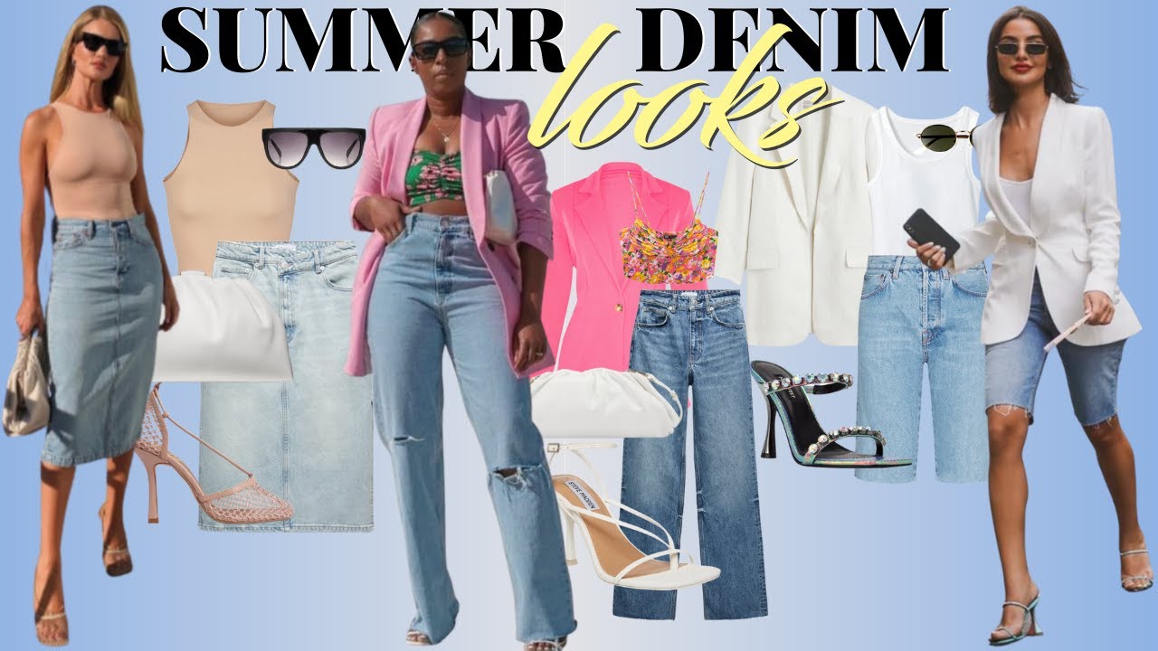 5 Trendy Summer Denim Looks (for Less)
