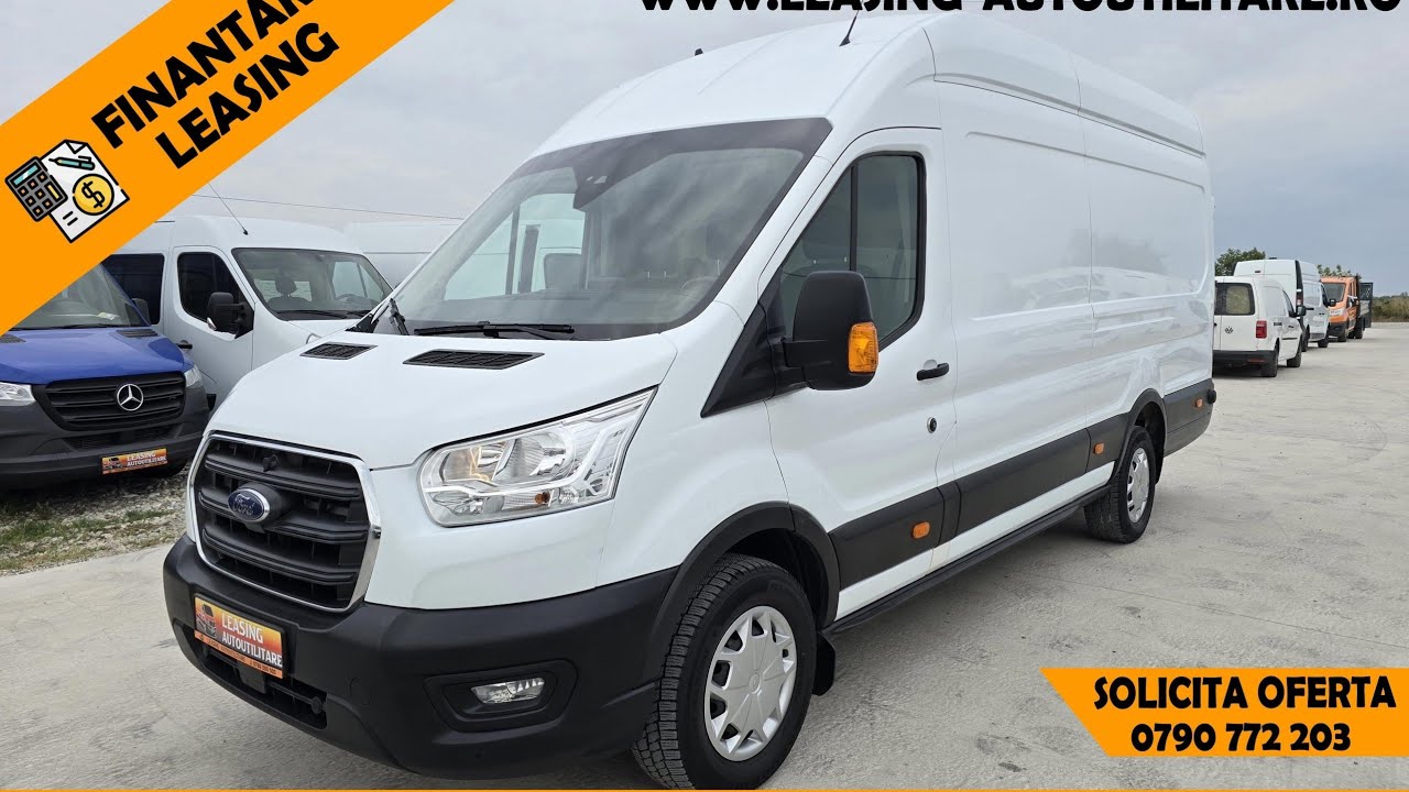 2020 Ford New Transit L4H3 LONG/ 100.000 Km/ Finanțare Leasing/ Garanție până la 3 ani/ Revizie
