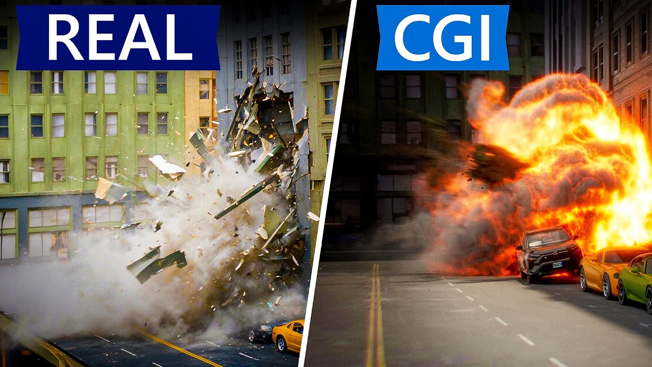 3 Generations of VFX Artists Blow Up The Same Building