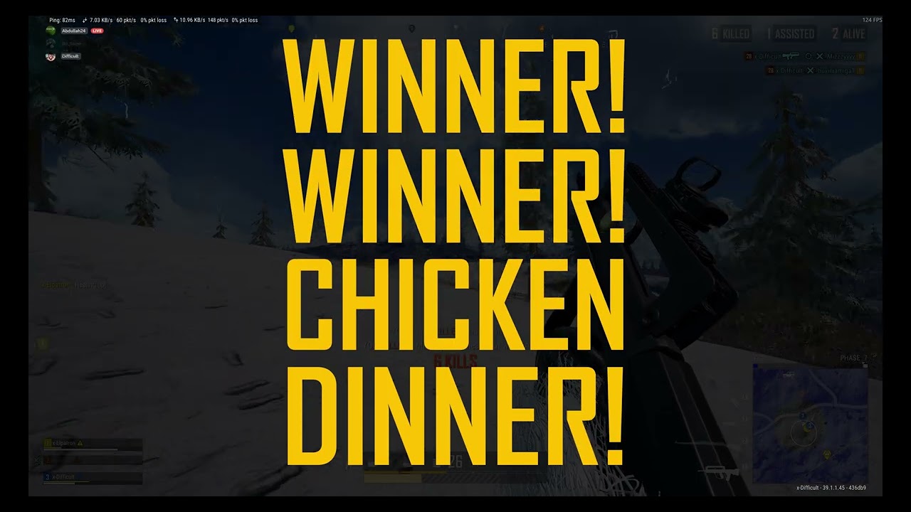 Difficult PUBG 4th video