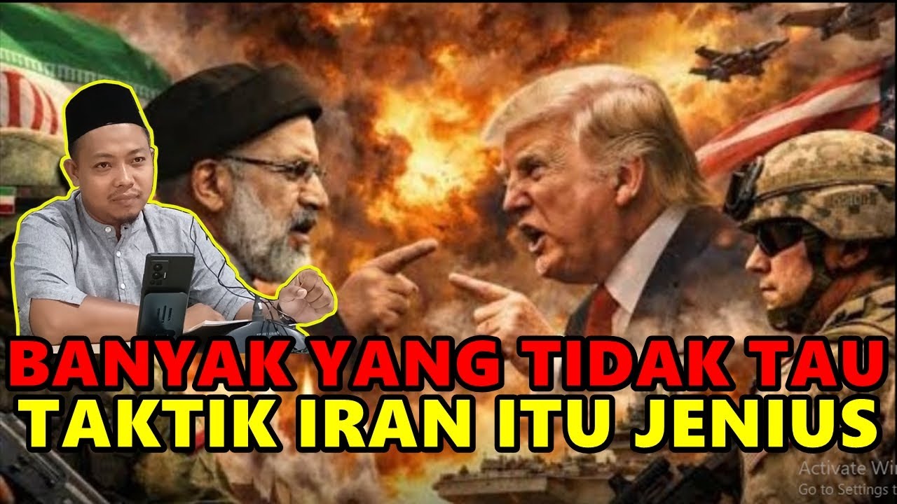 Banyak Yang Tidak Tau Taktik Iran itu Jenius - Ustadz Muhammad Ridwan