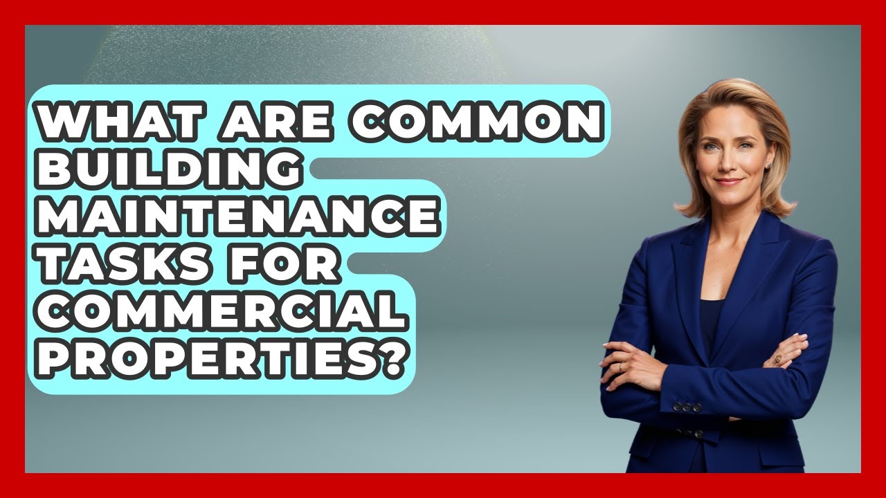 What Are Common Building Maintenance Tasks for Commercial Properties?