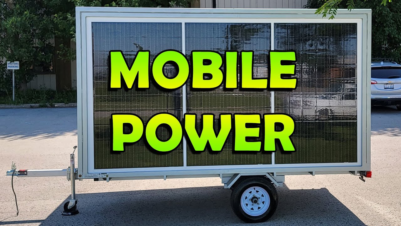 Go Off-Grid with This Mobile Solar Power Solution!