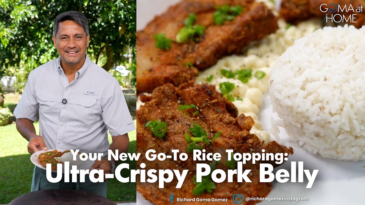 Goma At Home: Your New Go-To Rice Topping — Ultra-Crispy Pork Belly