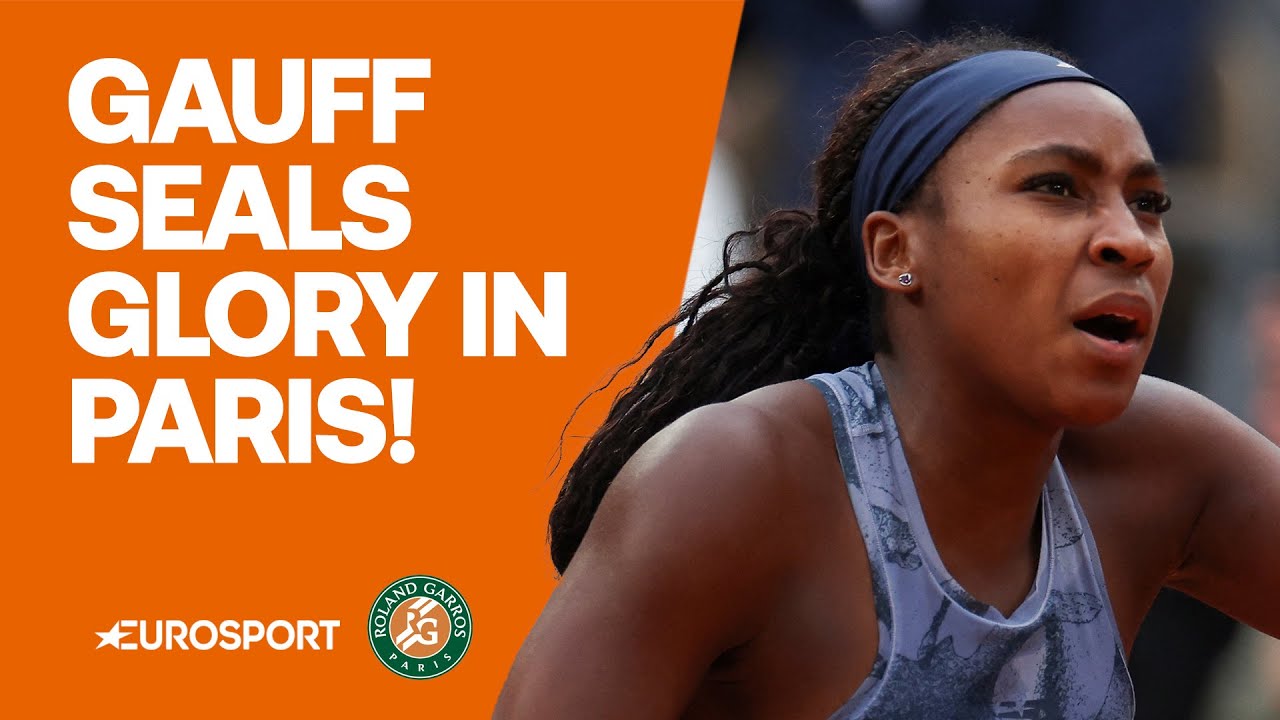 WHOLESOME CELEBRATIONS! Coco Gauff beats Aryna Sabalenka to win French Open title 🏆