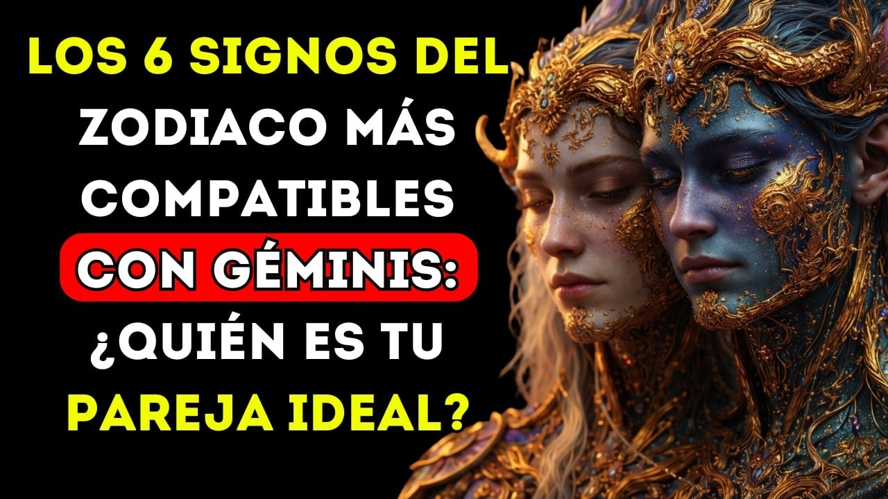 Los 6 signos del zodiaco más compatibles con Géminis: ¿quién es tu pareja ideal?