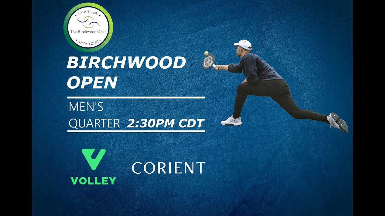 2025 Birchwood Open - Men's Quarters - McKnight/Rose vs. Levine/Woldenberg