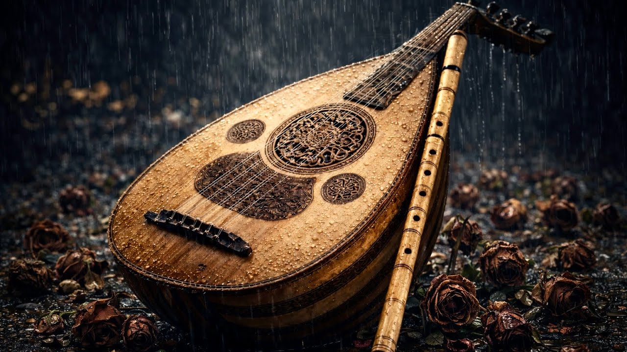 عندما تبكي الآلات وتذبل الورود 🎻🥀 عزف (عود وناي) يواسي وجع القلوب | Sad Music Oud & Nay Flute 