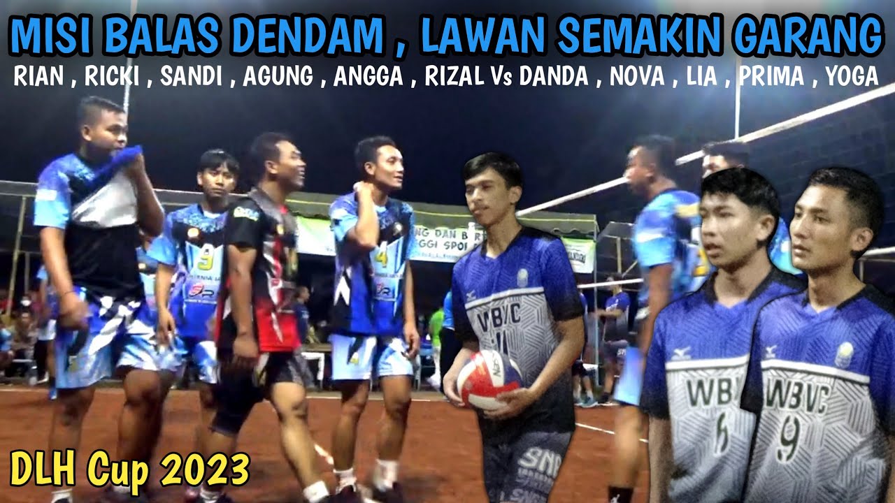 LAWAN NGEDROP Rian , Ricki , Sandi Vs Danda , Nova , Prima - Majan Vs Penjor DLH Cup 2023