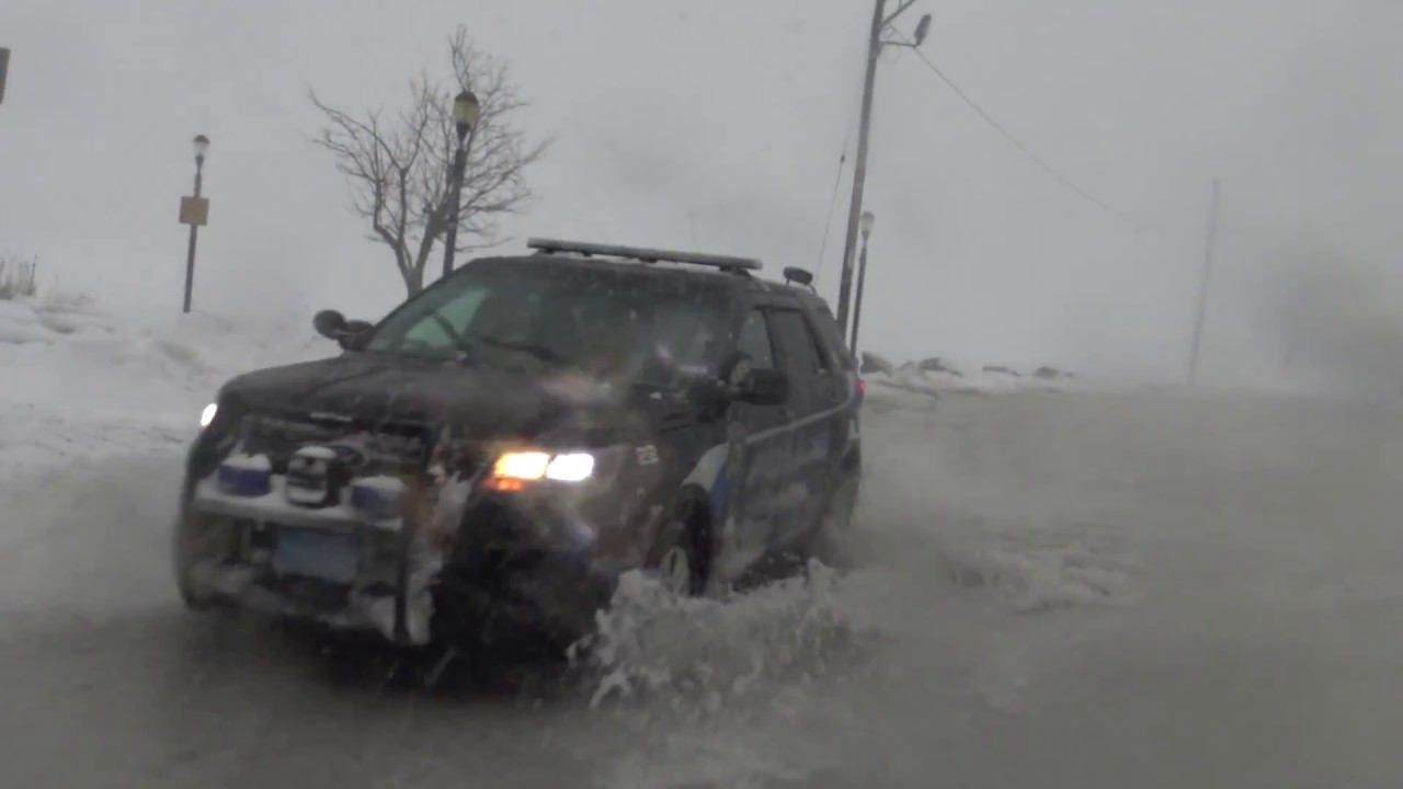 Bomb cyclone / nor'easter January 2018 from Salem, MA