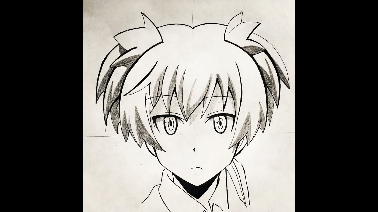 How to draw Nagisa Shiota (Assassination Classroom)