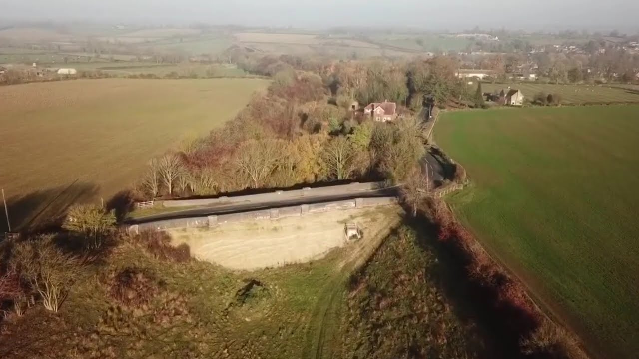 Disused Great Central Railway site of Helmdon