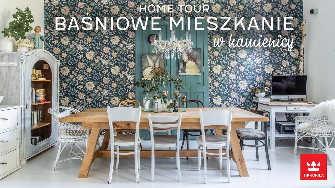 Baśniowe mieszkanie w kamienicy | HOME TOUR