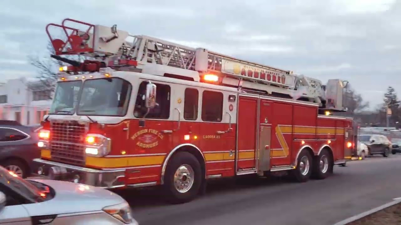Merion Fire Company of Ardmore Carbon Monoxide Call 1-22-25