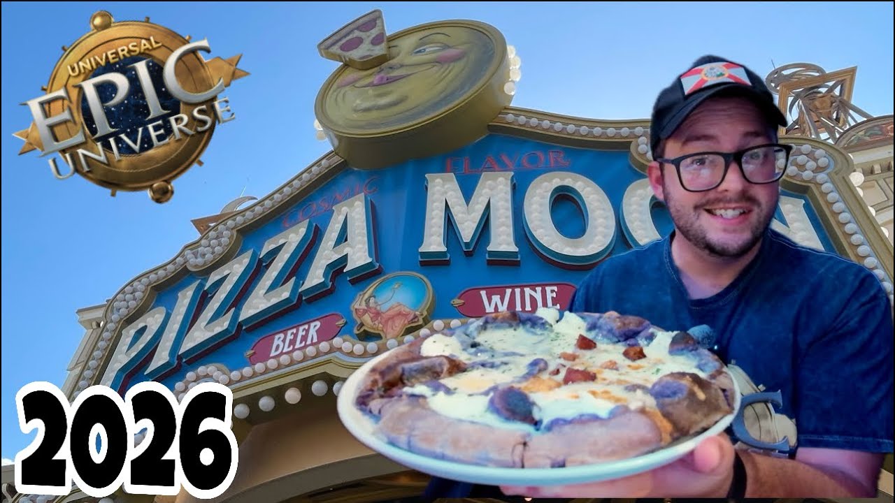 Что нового в Universal Orlando! Пицца-луна 🌕 🍕 Эпическая Вселенная 2026!