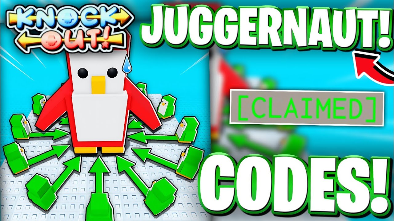 🔥JUGGERNAUT MODE! LATEST KNOCKOUT CODES FOR NEW JUGGERNAUT MODE UPDATE 4 | CODES FOR KNOCKOUT ROBLOX
