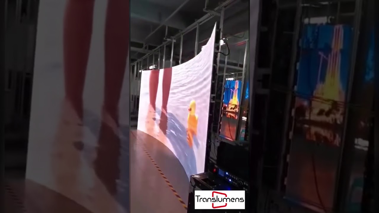 Translumens P2.97 indoor curved LED screen/LED display