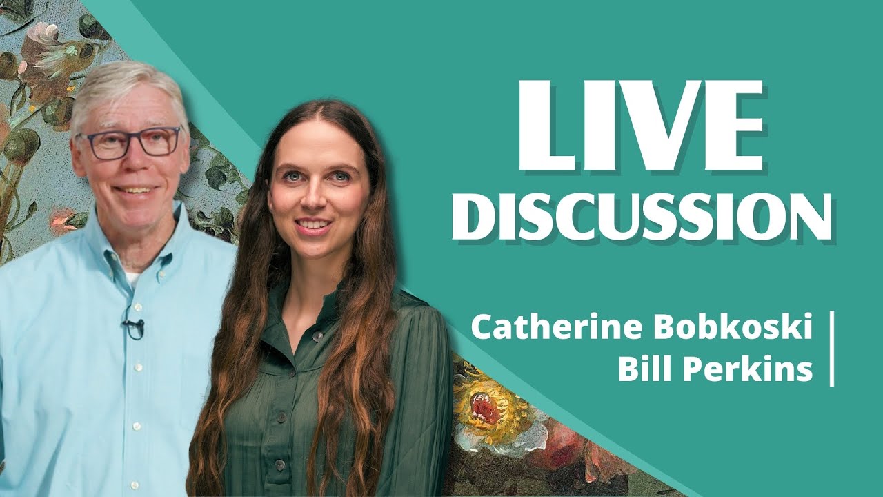 LIVE Discussion with Bill Perkins and Catherine Bobkoski | World Art Day 2024