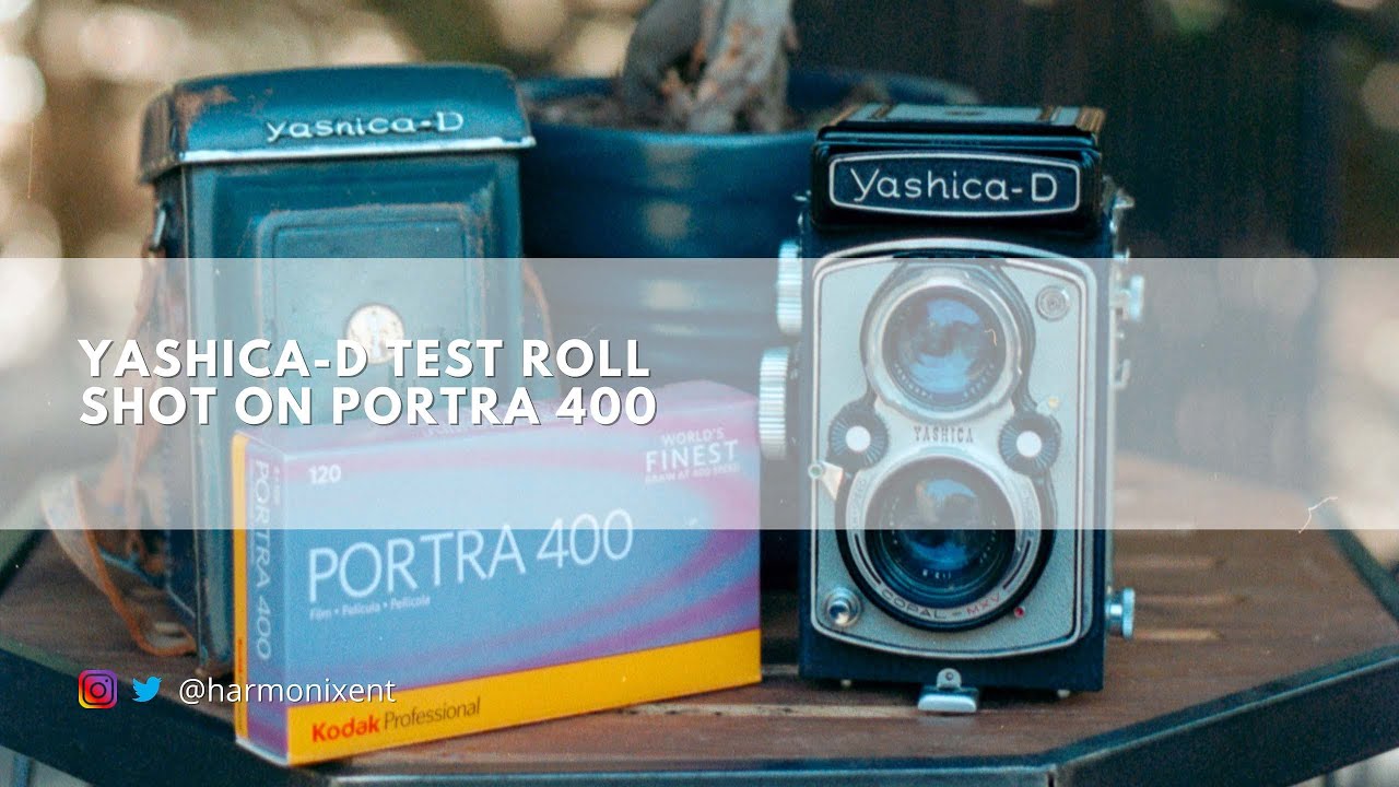 Yashica-D Test Roll shot on Portra 400