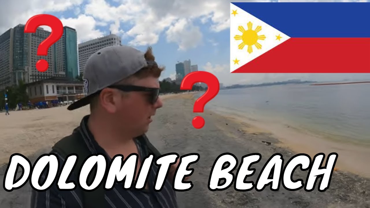 Weirdest Beach I've Ever Seen - Dolomite Beach, Manila 🇵🇭🇵🇭