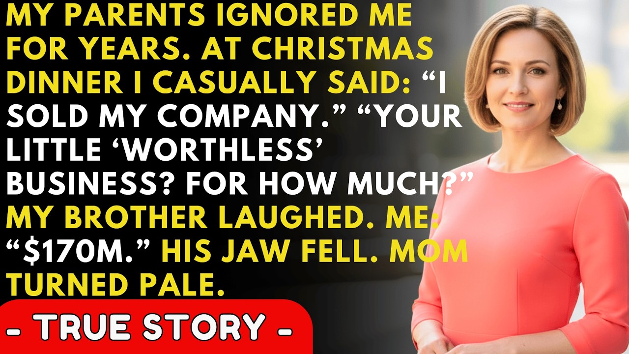 My Parents Ignored Me for Years — At Christmas I Revealed I Sold My Company $170M