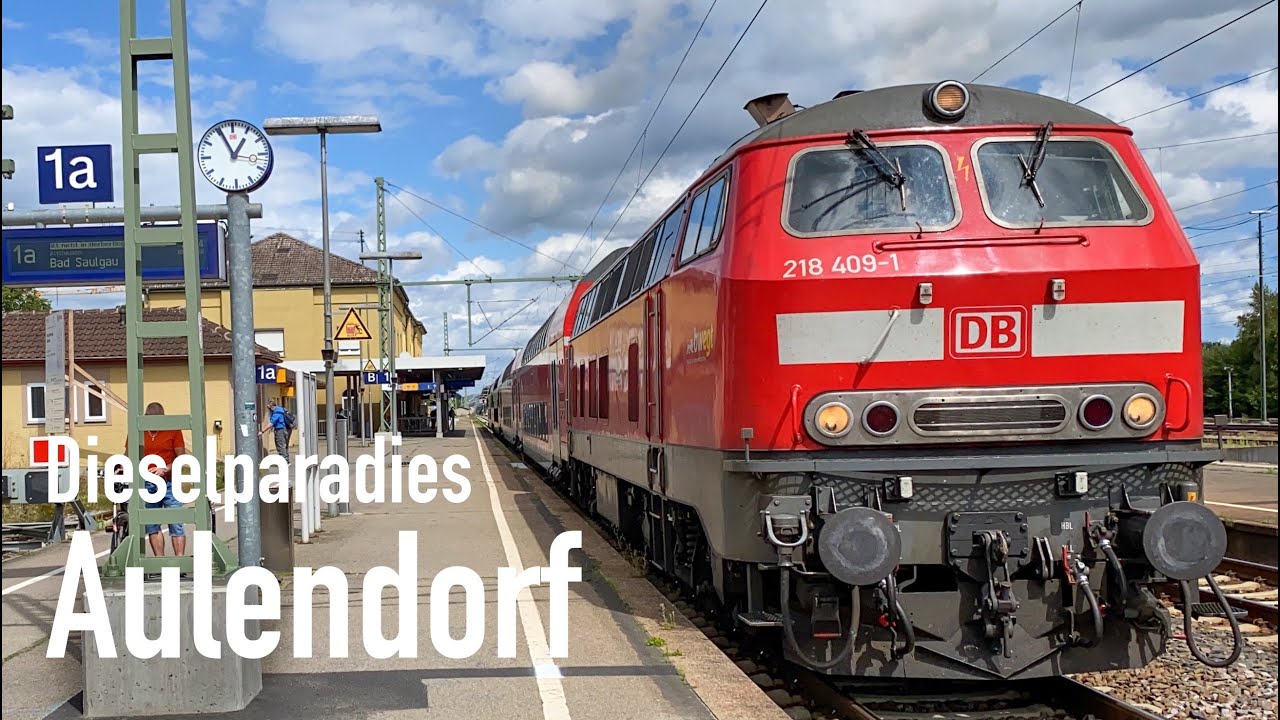 Dieselparadies Aulendorf | BR 218 | Südbahn | BR 628 