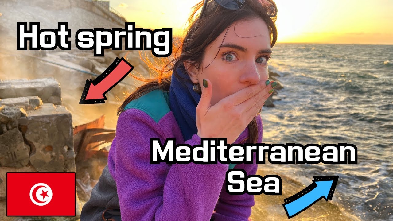 I Found Tunisia's Hot Springs (North Africa) 🇹🇳 قربص [VOSTFR]