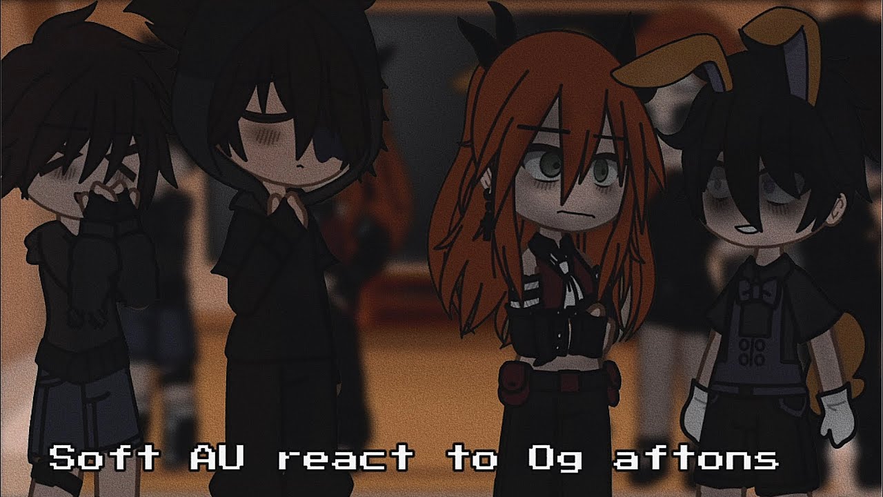 | Aftons soft au react to Original Au | Fnaf | Aftons | React | Credits on the description |