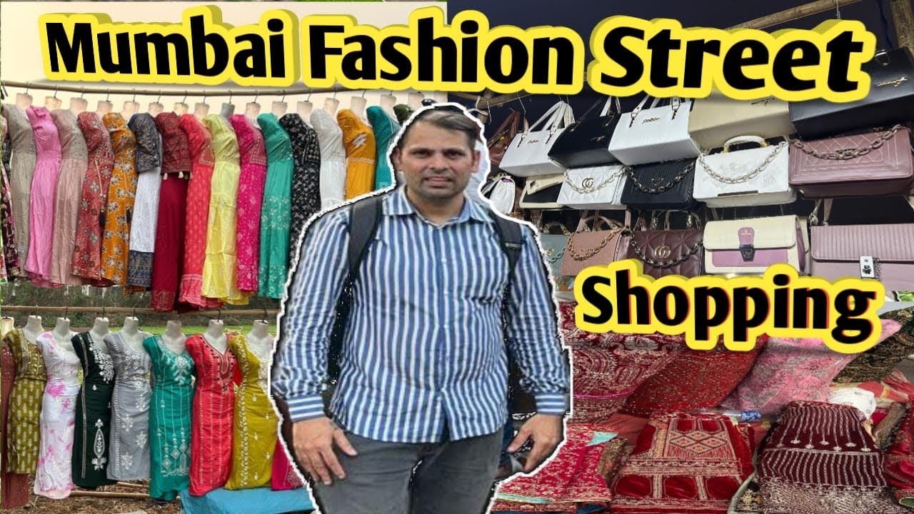 Mumbai Fashion Street Shopping 🛍️| Mumbai Churchgate Street Shopping | Mumbai Csmt Clothes Shopping 